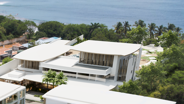 Mono Loco Beach Club Aerial View From Land