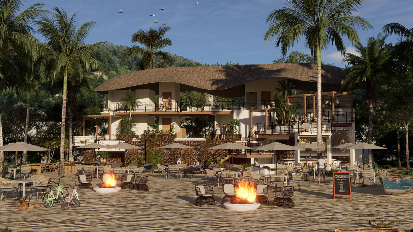 Guapito Beach Club Front Side