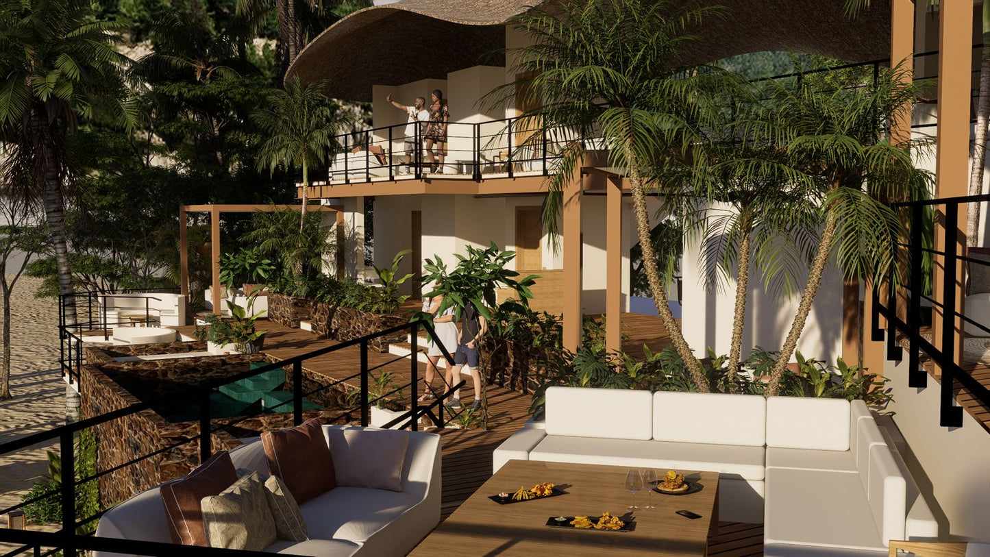 Guapito Beach Club Side Close Up