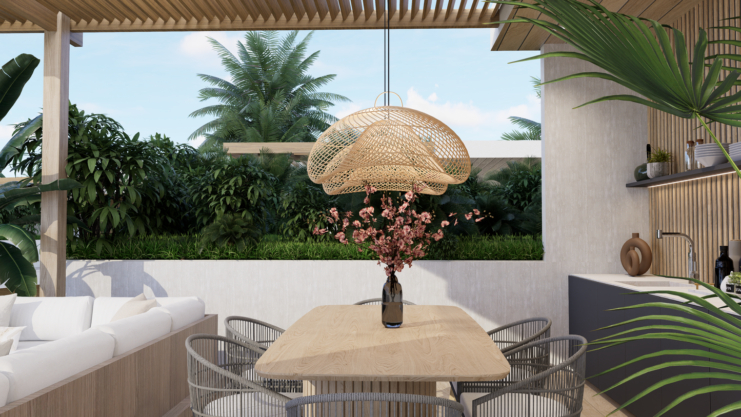 Sunset Beachfront Luxury Villas Rooftop Deck