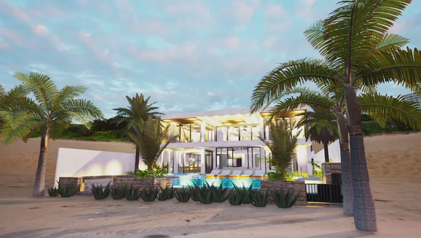 Tamarindo Casa Linda Beachfront Home video